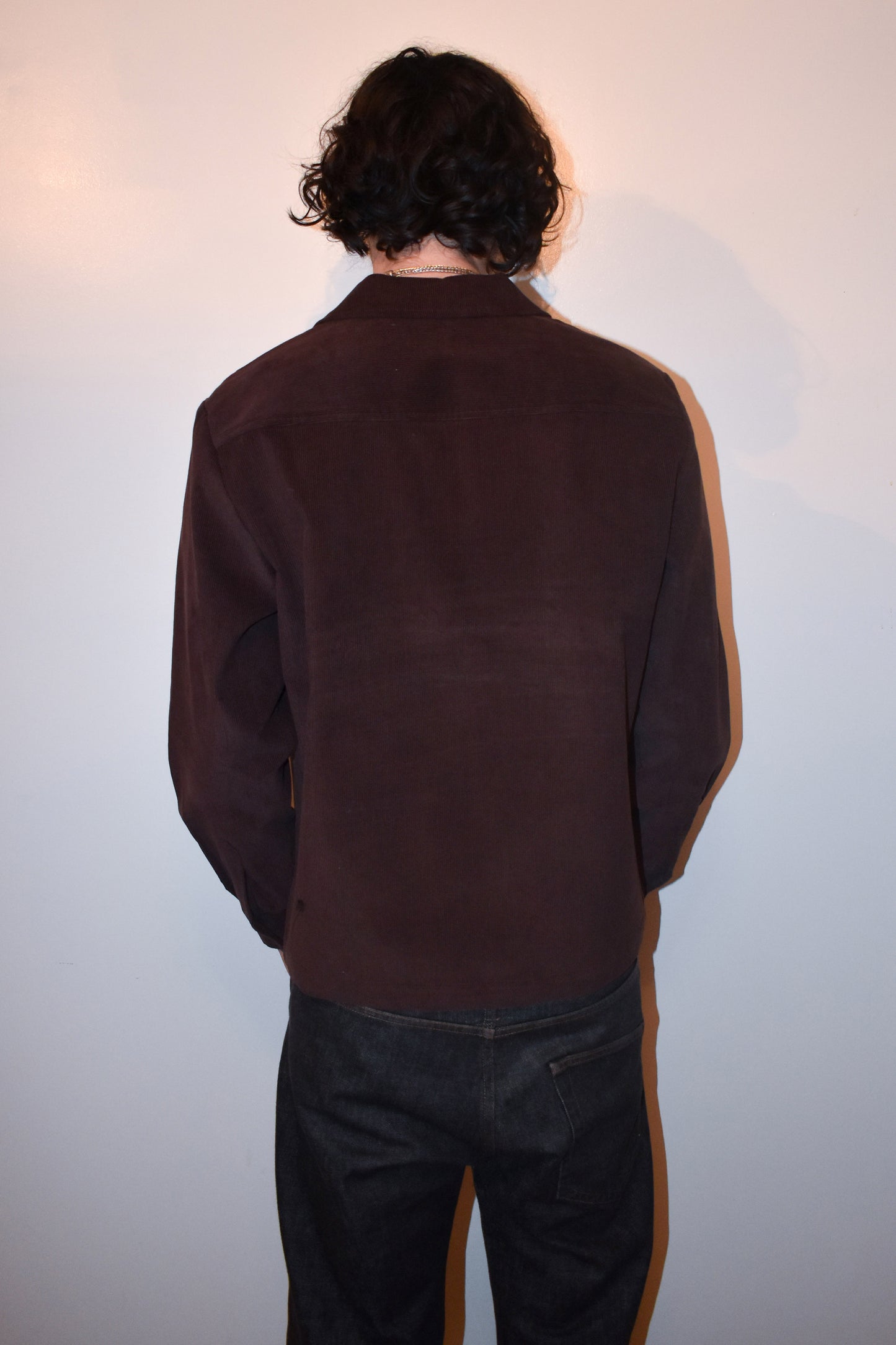 Jamie Shirt in Brown Corduroy